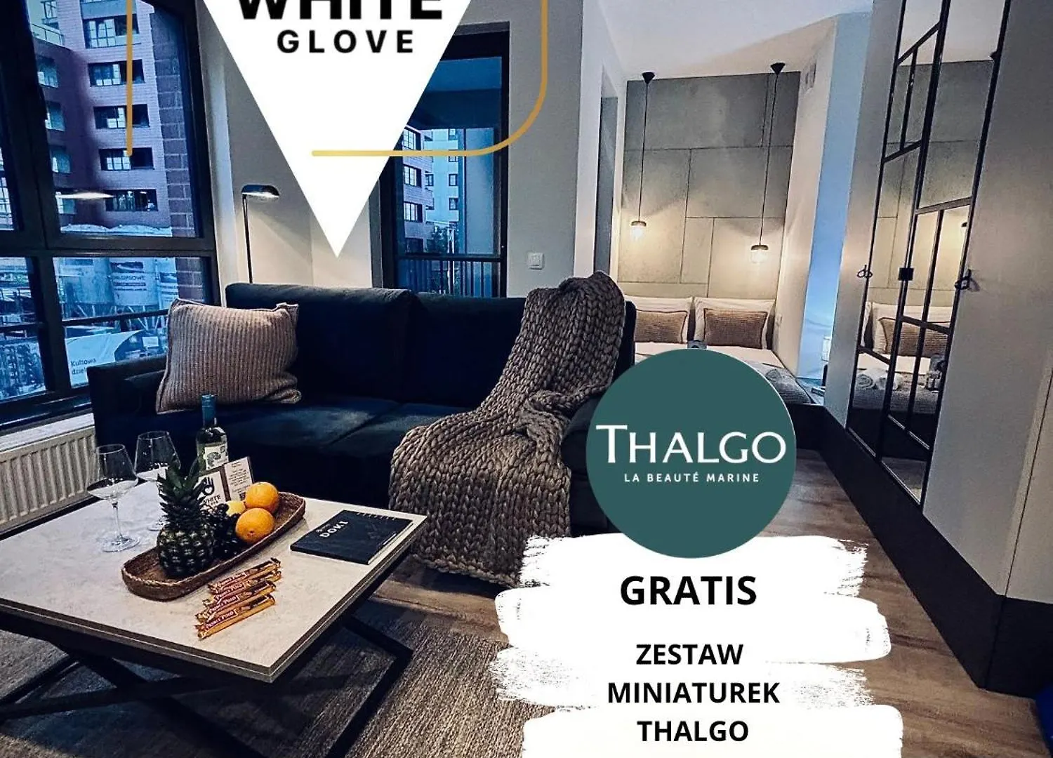 Apartament White Glove Deluxe Stocznia Montownia Gdańsk
